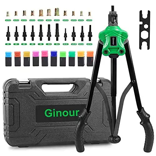 Nietmutternzange Ginour , Nietzange-Set automatisch 110PCS