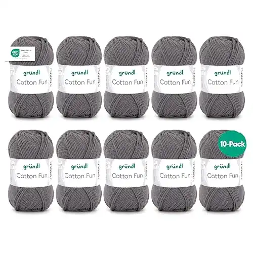 Gründl Wolle Gründl Cotton Fun Strickgarn/ Häkelgarn weich