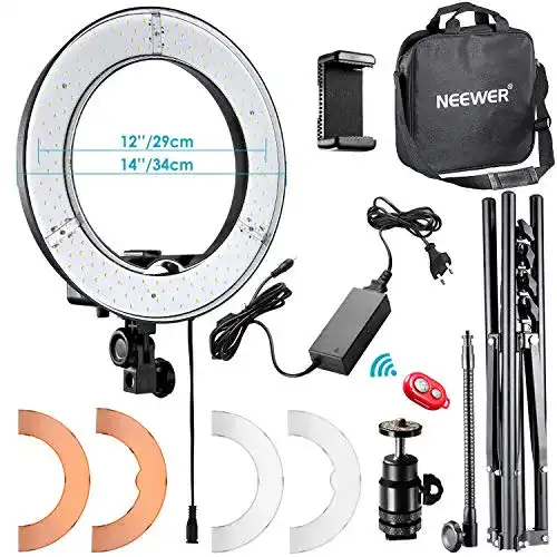 Neewer-Ringlicht Neewer RL-12 LED Ringlicht 14″ außen