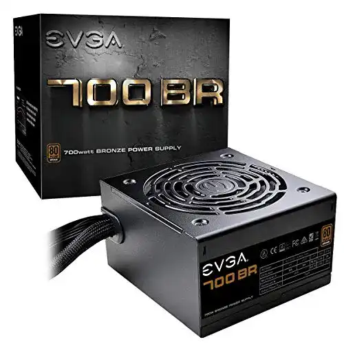 700W-Netzteil EVGA 700 BR, 80+ BRONZE 700W, 3 Jahre Garantie