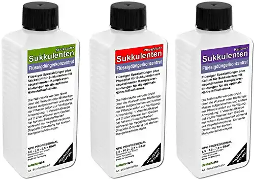 Kakteendünger GREEN24 Kakteengarten Dünger SET