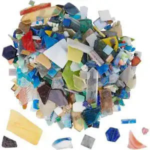 Glasscherben VBS Großhandelspackung 2kg Bruchmosaik bunt