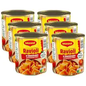Dosenravioli Maggi Ravioli in Tomatensauce, 6 x 800 g