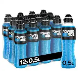 Isotonische Getränke Powerade Sports Mountain Blast, (12 x 500 ml)