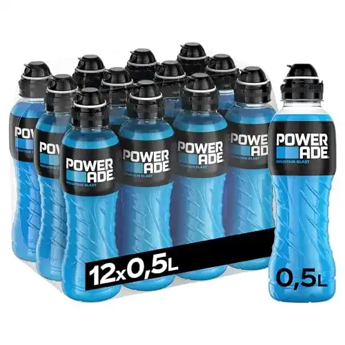 Isotonische Getränke Powerade Sports Mountain Blast, (12 x 500 ml)