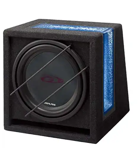 Alpine-Subwoofer Alpine SBG-844BR Bassreflex-Subwoofergehäuse
