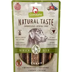 Dental-Sticks für Hunde GranataPet Natural Taste Hirsch