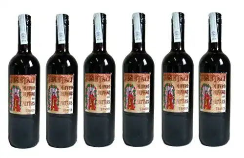 Griechischer Wein Hellenikos 6x Mavrodaphne Rotwein lieblich