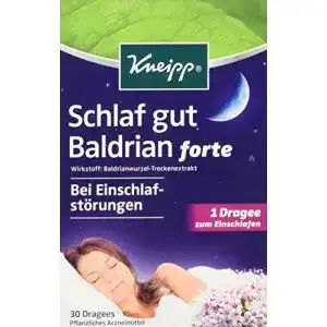 Baldrian-Dragees Kneipp, Schlaf gut Baldrian forte, 30 Dragees