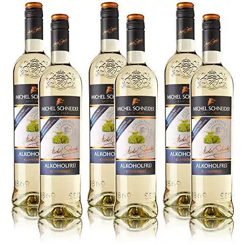 Alkoholfreier Weißwein Michel Schneider 6 Flaschen Chardonnay