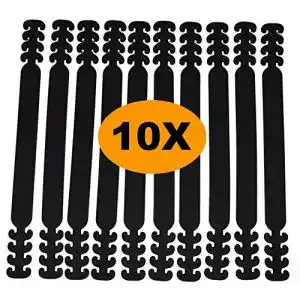 Maskenhalter ELKHERBA ® [10 Stück] Maskenhaken Anti-rutsch