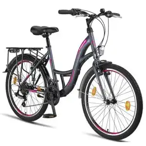 Tiefeinsteiger-Fahrrad Licorne Bike Stella Premium City Bike