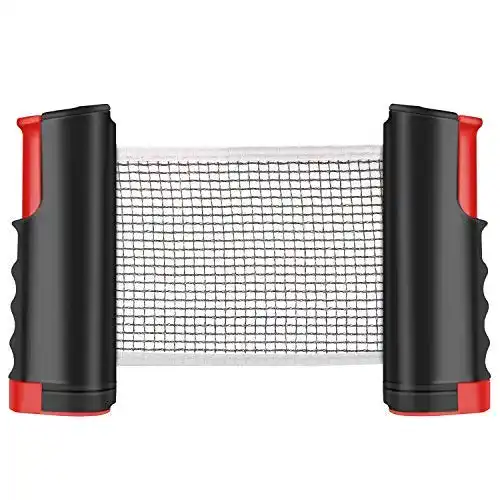 Tischtennisnetz Tencoz e, Tischtennis Netze Ausziehbar, Tisch Tennis Netze Ping Pong Net Einstellbare Länge