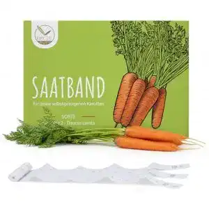 Möhren-Samen HappySeed 5m Saatband Karotten Samen