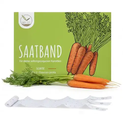 Möhren-Samen HappySeed 5m Saatband Karotten Samen