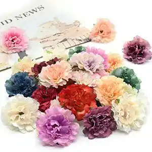 Seidenblumen Yibang 30 Stück Künstliche Blumen, Bunt