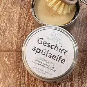 Festes Spülmittel Florex Geschirrspülseife 2x150g rund in Dose