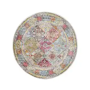 Vintage-Teppich carpetfine Vintage Teppich Harleen rund