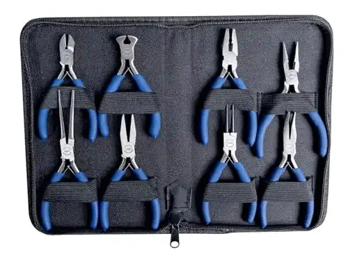Zangen-Set Brüder Mannesmann M10808 Elektronik-Zangensatz