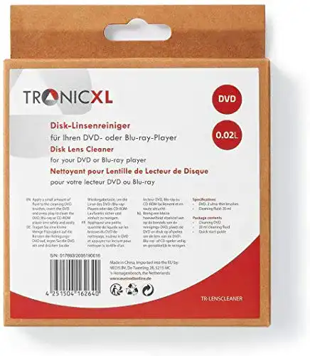 Reinigungs-CD TronicXL Profi Reinigungsdvd Linsenreiniger