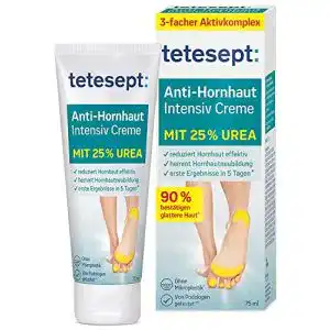 Urea-Fußcreme tetesept med foot care Anti-Hornhaut 1 x 75 ml