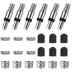 Fahrradventile DN DENNOV 24-teiliges Fahrrad Ventile Set