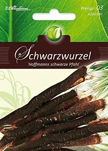 Schwarzwurzelsamen N.L.Chrestensen Hoffmanns schwarze Pfahl