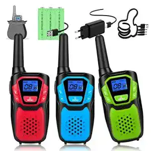 Walkie-Talkie Kinder Topsung walkie Talkie 3er Set，woki toki