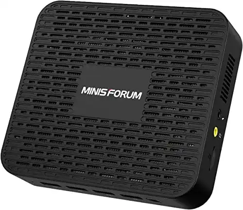Lüfterloser Mini-PC MINIS FORUM, 8GB DDR4 256GB SSD