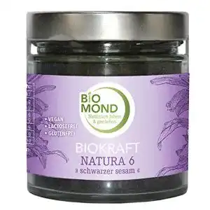 Schwarzer Sesam BIOMOND BIO Protein gemahlen, 200 g