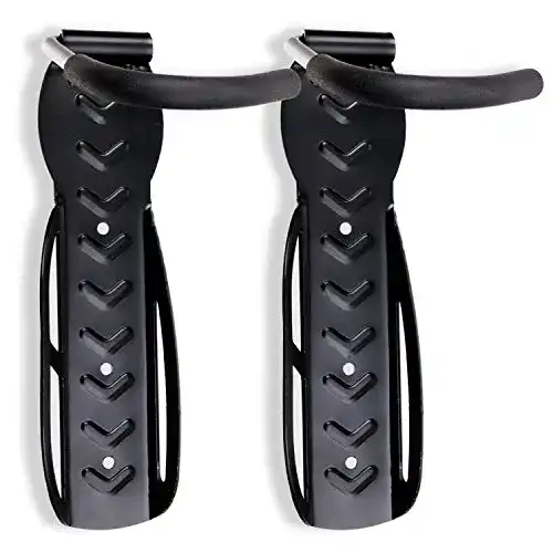 Die beste Fahrradhalter Schramm ® 2 Stück Wandhalterung in 6 Farben 2026 Test Bestseller Fahrradhalter Schramm ® 2 Stück Wandhalterung in 6 Farben