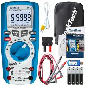 Peaktech-Multimeter PeakTech P 3442 True RMS Digital, Bluetooth