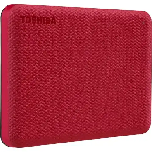 Toshiba-Externe-Festplatte Toshiba Canvio Advance 2TB red