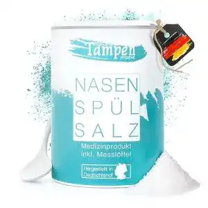 Nasenspülsalz Tampen 120x (lose) · inkl. Messlöffel · 300g