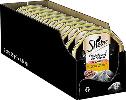 Sheba-Katzenfutter Sheba Nassfutter Empfehlung der Saison