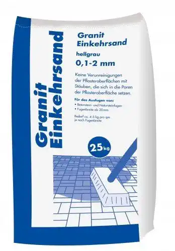 Fugensand Hamann Mercatus GmbH 25kg Granit Einkehrsand