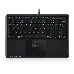 Tastatur mit Trackball Perixx PERIBOARD-509 Plus Super Mini
