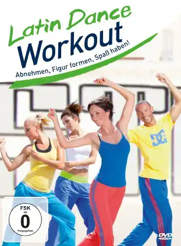 Zumba-DVD ALVAREDO,ANETTE/OUTLAW,JIMMY Latin Dance Workout – Abnehmen, Figur formen