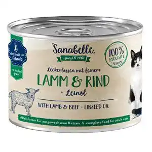 Sanabelle-Katzenfutter bosch Tiernahrung Leckerbissen 6 x 195 g