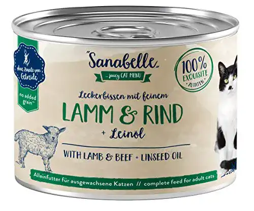 Sanabelle-Katzenfutter bosch Tiernahrung Leckerbissen 6 x 195 g
