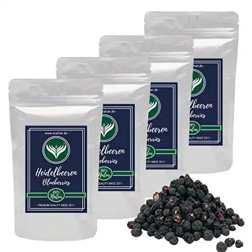 Getrocknete Heidelbeeren Azafran gefriergetrocknet 1kg