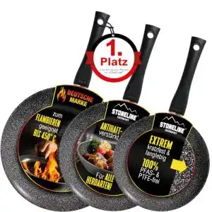 Keramik-Pfannen-Set STONELINE Ceramic Pfannenset 3 teilig