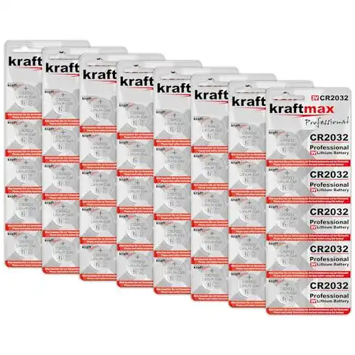 CR2032 kraftmax 40er Pack Lithium Hochleistungs- Batterie