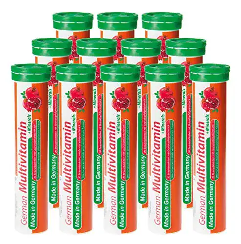 Vitamin-Brausetabletten Multivitamin + Mineralien 12×20 Stk.