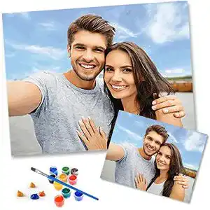 Malen-nach-Zahlen-Foto Lehaha Personalisierte Foto