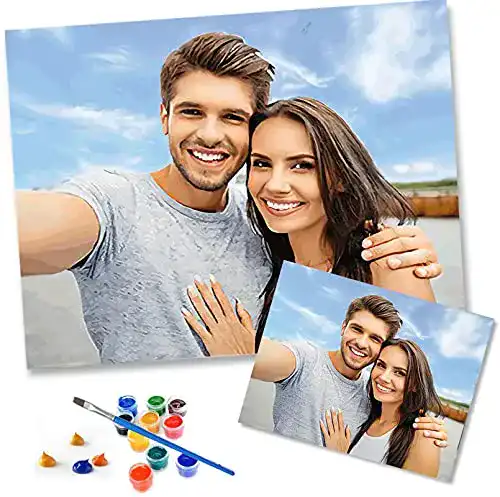 Malen-nach-Zahlen-Foto Lehaha Personalisierte Foto