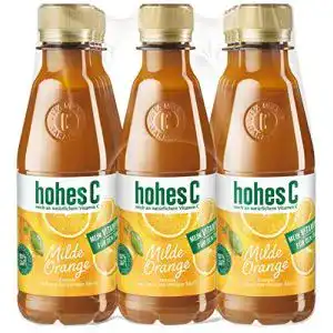 Orangensaft Hohes C Milde Orange – 100% Saft PET, (12 x 250 ml)