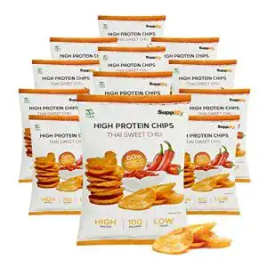 Protein-Chips Supplify (Thai Sweet Chili, Vegan) – (12x50g)