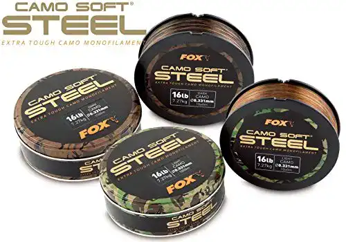 Karpfenschnur Fox Soft Steel Camo Karpfen Schnur 1000m