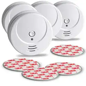 Rauchmelder-Set SEBSON 10 Jahres Rauchwarnmelder – 4er Set